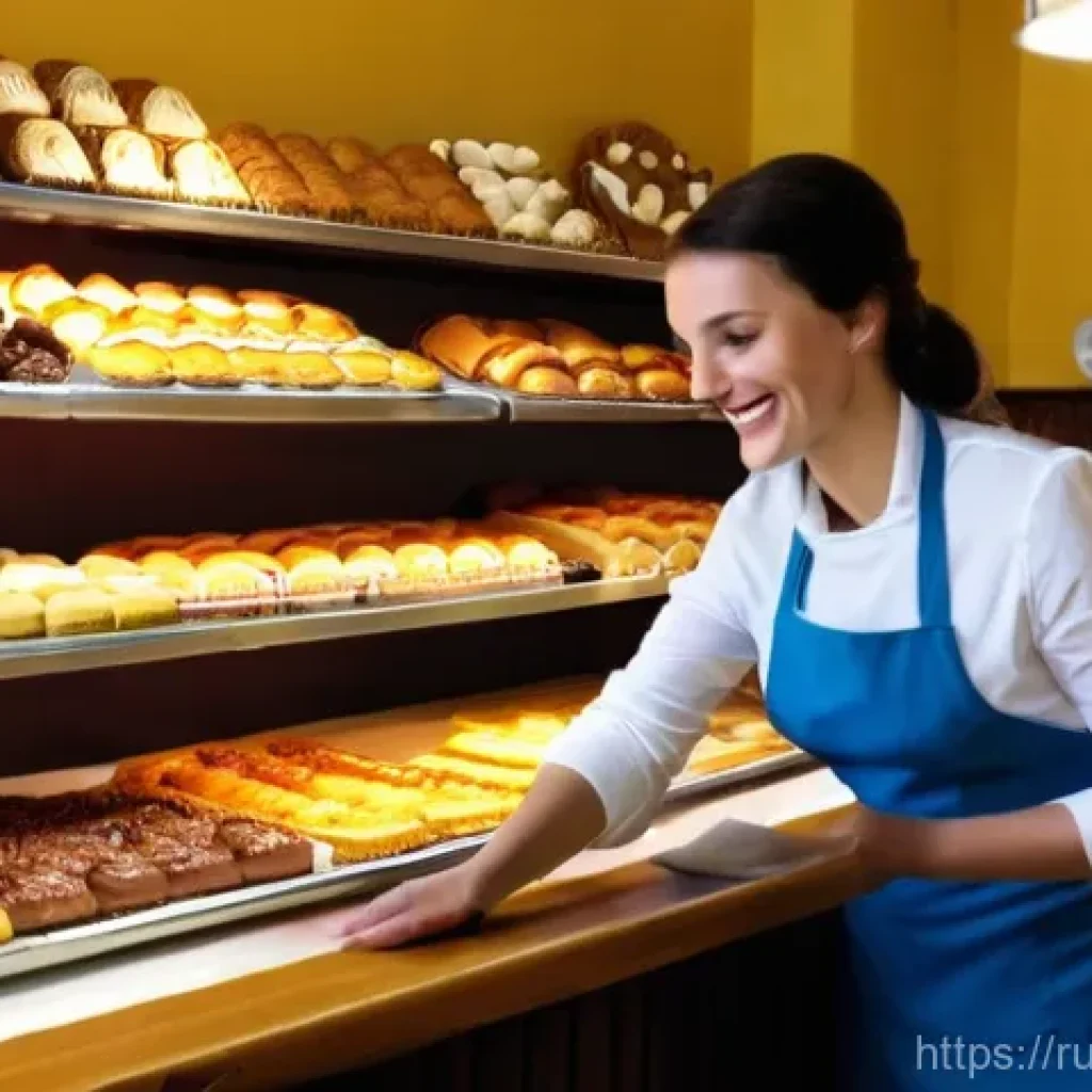 헝가리어 인사말 - **A Warm Hungarian Confectionery Encounter**
A bright and inviting scene inside a traditional Hu...
